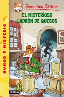 Portada del libro: El misterioso ladrón de quesos