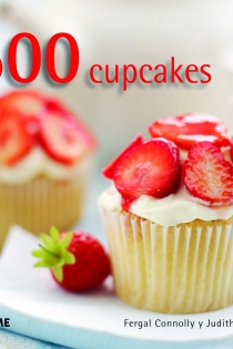 Portada del libro: 500 cupcakes