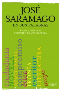 Portada del libro Saramago en sus palabras