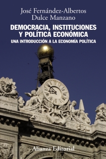 Portada del libro: Democracia, instituciones y política económica