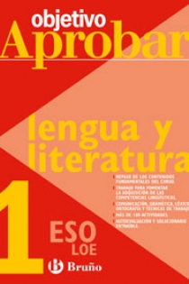 Portada del libro: Objetivo aprobar LOE: Lengua y Literatura 1 ESO