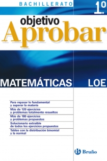 Portada del libro Objetivo aprobar LOE: Matemáticas 1 Bachillerato - ISBN: 9788421660157