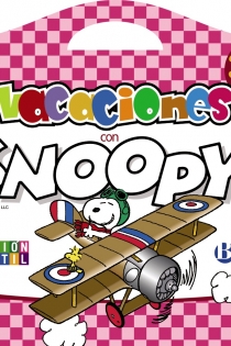 Portada del libro: Vacaciones con Snoopy 3-4 años