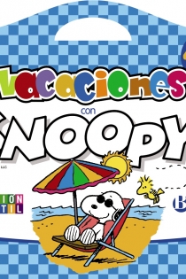 Portada del libro Vacaciones con Snoopy 4-5 años