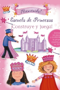 Portada del libro Escuela de Princesas. ¡Construye y juega!
