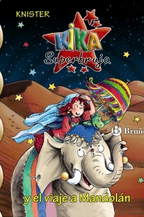 Portada del libro: Kika Superbruja y el viaje a Mandolán