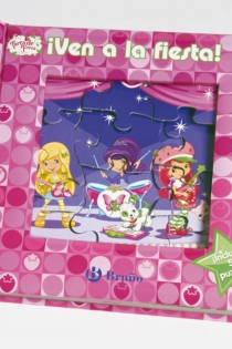 Portada del libro ¡Ven a la fiesta! Libro puzle de Tarta de Fresa - ISBN: 9788421686195