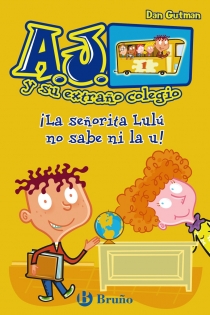 Portada del libro: ¡La señorita Lulú no sabe ni la u!