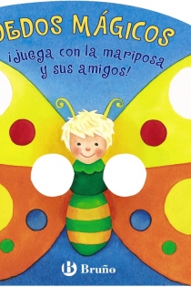 Portada del libro: DEDOS MÁGICOS - ¡Juega con la mariposa y sus amigos!