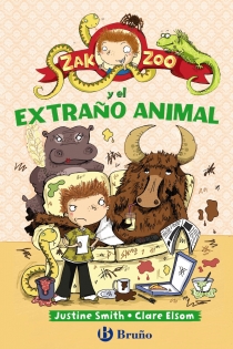 Portada del libro: Zak Zoo y el extraño animal