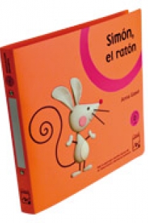 Portada del libro Simón, el ratón. Carpeta. CACHORRITOS. 0 años