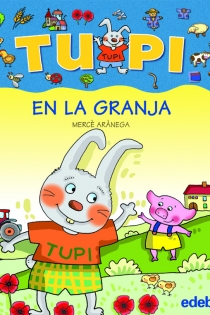 Portada del libro TUPI en la granja (letra de palo) - ISBN: 9788423678488