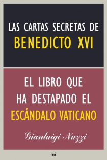 Portada del libro: Las cartas secretas de Benedicto XVI