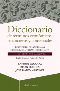 Portada del libro: Diccionario de términos económicos, financieros y comerciales