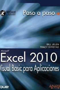 Portada del libro: Excel 2010. Visual Basic para Aplicaciones