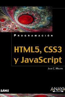 Portada del libro HTML5, CSS3 y JavaScript