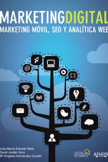 Portada del libro: Marketing Digital. Marketing móvil, SEO y analítica web