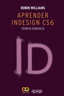 Portada del libro: Aprender InDesign CS6. Técnicas esenciales