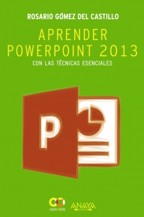 Portada del libro Aprender PowerPoint 2013 con las técnicas esenciales