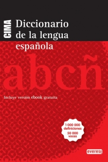 Portada del libro: Diccionario CIMA de la lengua española