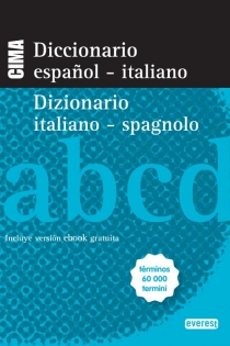 Portada del libro: Diccionario Nuevo Cima Español-Italiano. Dizionario Italiano-Spagnolo