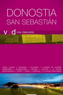 Portada del libro: Vive y Descubre Donostia-San Sebastián