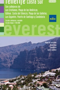 Portada del libro: Mapa de carreteras de Tenerife costa sur