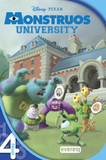 Portada del libro Monstruos University. Leo con Disney. Lectura Nivel 4
