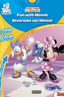 Portada del libro: Disney English. Mickey Mouse Club House. Fun with Minnie / Diversión con Minnie. Nivel básico. Begniner level