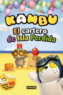 Portada del libro Kambu. El cartero de Isla Perdida. Libro de pegatinas reutilizables - ISBN: 9788444168494