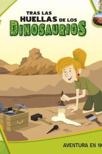 Portada del libro: 5. Peky explora: Tras las huellas de los dinosaurios. Aventura en Norteamérica