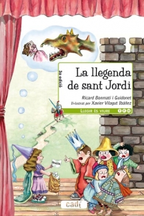 Portada del libro: La llegenda de sant Jordi