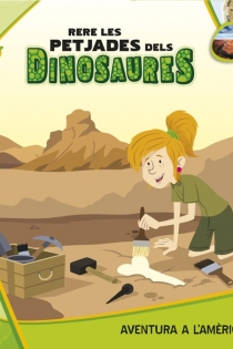 Portada del libro 5. Peky explora: Rere les petjades dels dinosaures. Aventura a l'Amèrica del Nord