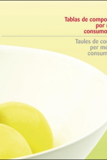 Portada del libro: Tablas de composición de alimentos por medidas caseras de consumo habitual