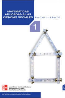 Portada del libro: Matemáticas aplicadas a las Ciencias Sociales. 1º. Bachillerato. Rev