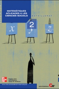 Portada del libro Matemàtiques aplicades a les ciències socials. 2n. Batxillerat