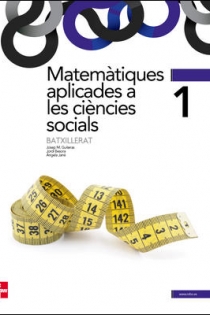 Portada del libro: Matematiques aplicades a les ciencies socials 1 batx