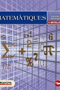 Portada del libro: Matemàtiques 1 Batxillerat. Llibre de l ' alumne