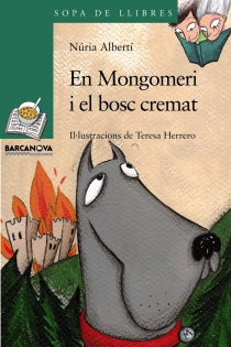 Portada del libro: En Mongomeri i el bosc cremat