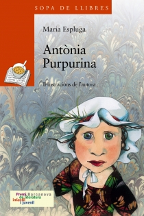 Portada del libro: Antònia Purpurina