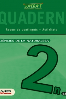 Portada del libro Supera ' t. Ciències de la naturalesa 2 ESO. Quadern de treball - ISBN: 9788448930264