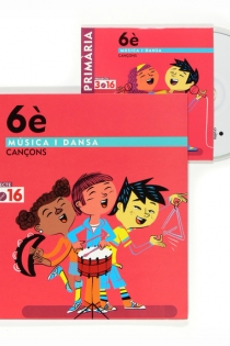 Portada del libro: Música i dansa. Cançons. 6 Primària. Projecte 3.16