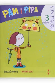 Portada del libro Problemes 3. Pam i Pipa - ISBN: 9788466131278
