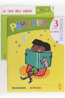 Portada del libro Descoberta 3. Els contes. Pam i pipa - ISBN: 9788466131292