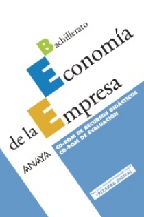 Portada del libro: Economía de la Empresa. CD-ROM de Recursos didácticos. CD-ROM de Evaluación.