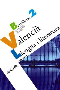 Portada del libro: Valencià: Llengua i literatura 2.