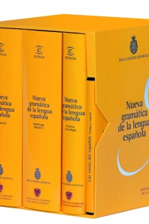 Portada del libro Nueva gramática de la lengua española. Fonética y fonología. Morfología Sintaxis