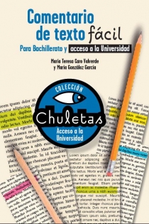 Portada del libro Comentario de texto fácil para Bachillerato - ISBN: 9788467039436