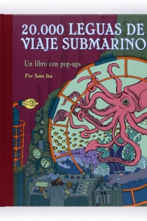 Portada del libro: 20.000 leguas de viaje submarino