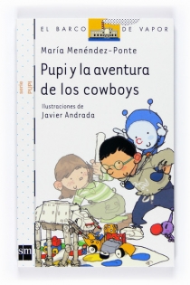 Portada del libro Pupi y la aventura de los cowboys